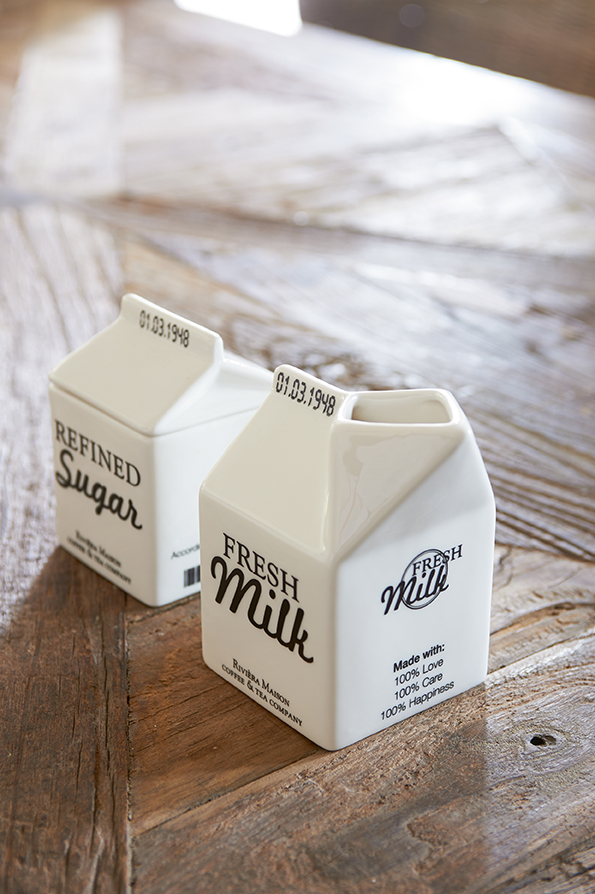 Naczynie na mleko Carton Jar Riviera Maison