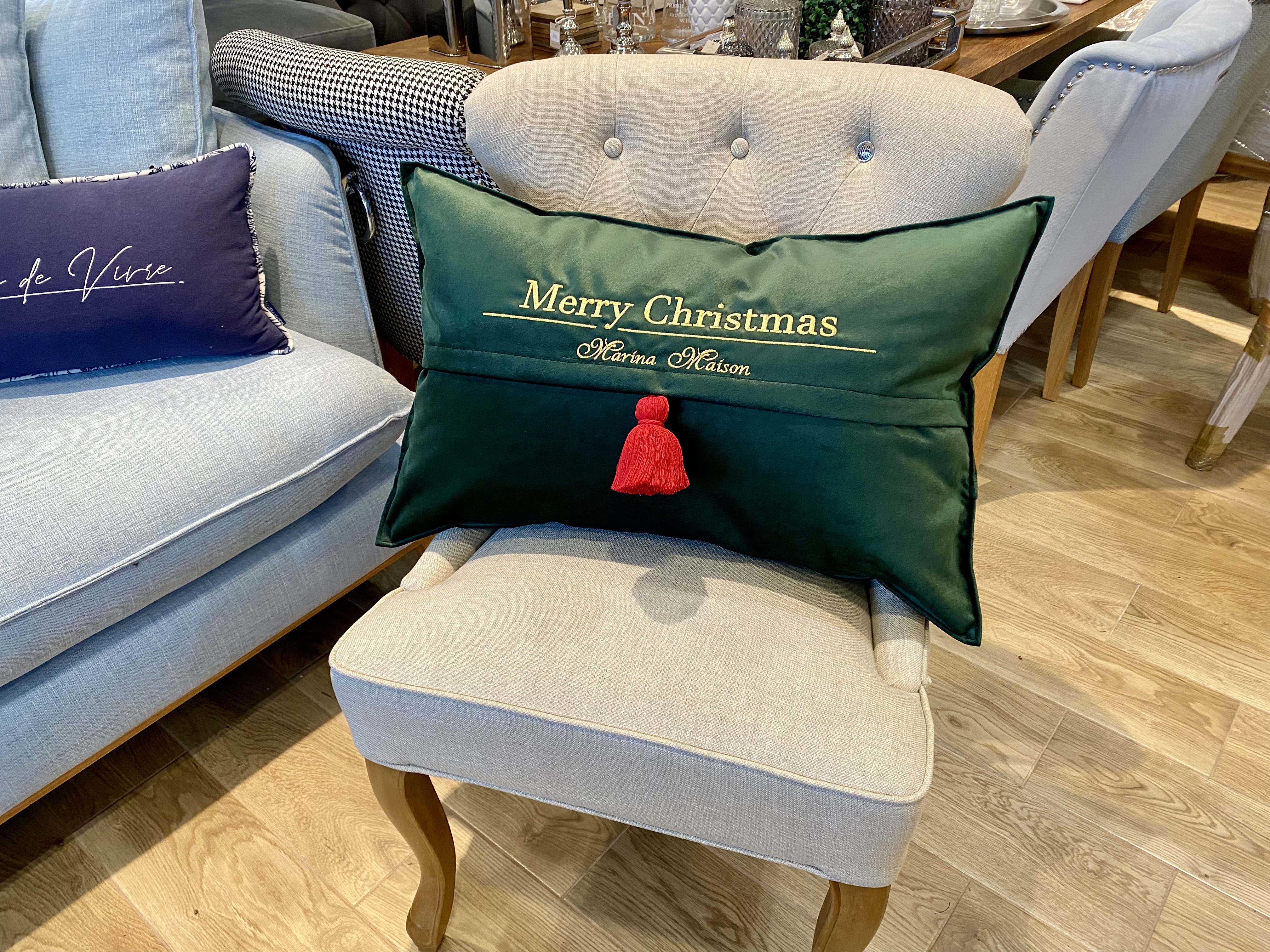 PODUSZKA MERRY CHRISTMAS 45x70