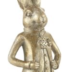 Lene Bjerre figurka Semina złoty zając 39,5cmH