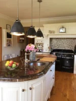 Lampa wisząca Amelia - 1 źródło światła - Stary cynk - obrazek 2