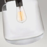 Duża latarnia naścienna Lasalle - 1 źródło światła - obrazek 4