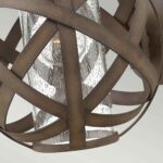 Mała latarnia naścienna Carson - 1 źródło światła - obrazek 3