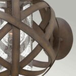 Mała latarnia naścienna Carson - 1 źródło światła - obrazek 4