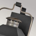 Średnia latarnia naścienna Fitzgerald - 2 źródła światła - obrazek 2