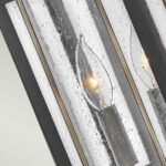 Średnia latarnia naścienna Fitzgerald - 2 źródła światła - obrazek 3