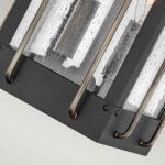 Średnia latarnia naścienna Fitzgerald - 2 źródła światła - obrazek 4