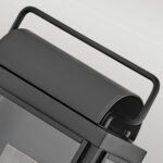 Średnia latarnia naścienna Sag Harbor - 2 źródła światła - Czarna - obrazek 2