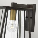 Średnia latarnia naścienna Walker - 1 źródło światła - obrazek 2