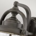 Średnia latarnia naścienna Willoughby - 2 źródła światla - obrazek 2