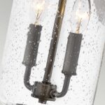 Średnia latarnia naścienna Willoughby - 2 źródła światla - obrazek 4