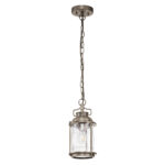 Mała latarnia wisząca Ashland Bay - 1 źródło światła - Oksydowany brąz - obrazek 2