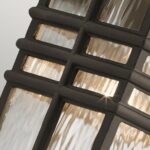 Średnia latarnia naścienna Beacon Square - 1 źródło światła - Stary brąz - obrazek 4