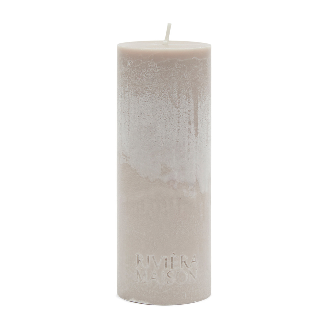 IMG_2211 Świeca Riviera Maison Pillar Candle ECO flax 7x18 - obrazek 1