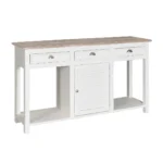 Komoda szeroka Riviera White