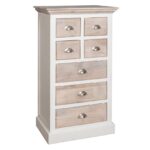 Komoda wąska Riviera White