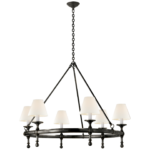 Żyrandol Classic Ring Chandelier brąz