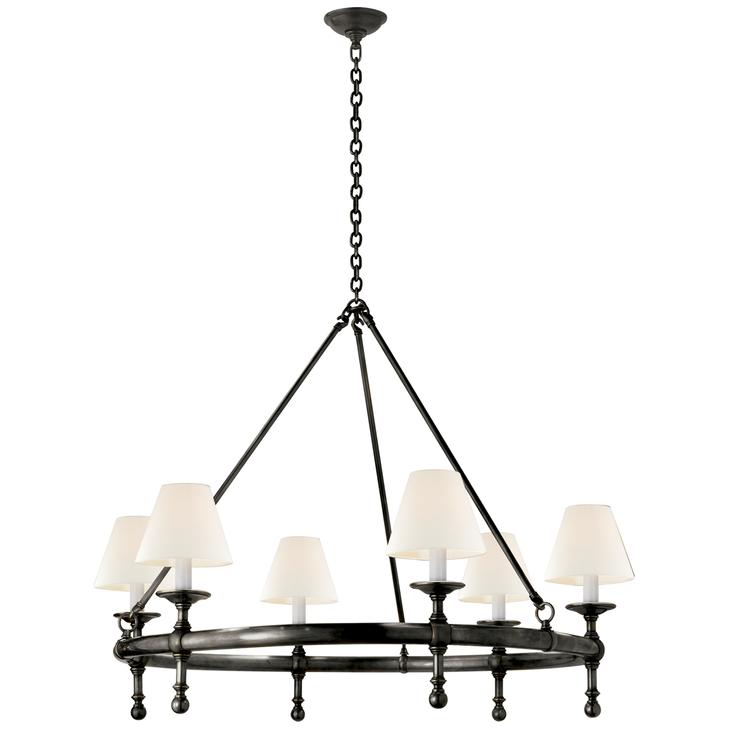 IMG_3175 Żyrandol Classic Ring Chandelier brąz - obrazek 1