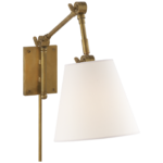 Kinkiet obrotowy Graves antyczny mosiądz Suzanne Kasler