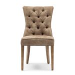 KRZESŁO Balmoral Pel Camel Riviera Maison