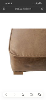 KRZESŁO Cape Breton Pel Coffee Riviera Maison - obrazek 5